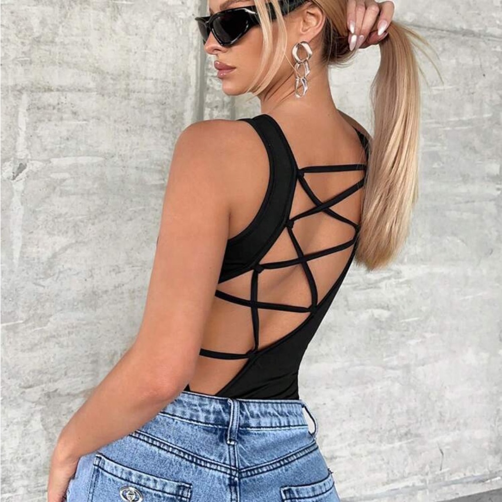 Black bodysuit